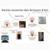 A la haie fouassière, à Vertou, à Saint Aignan de grand lieu, les artisans d'art ouvrent de manière conviviale leur atelier d'artisanat d'art